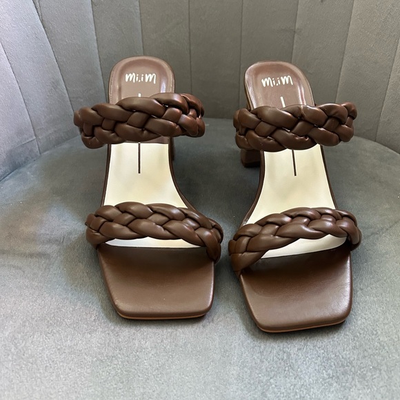Mi.iM Ronin Chocolate Heeled Sandals - 6.5 - Picture 3 of 7
